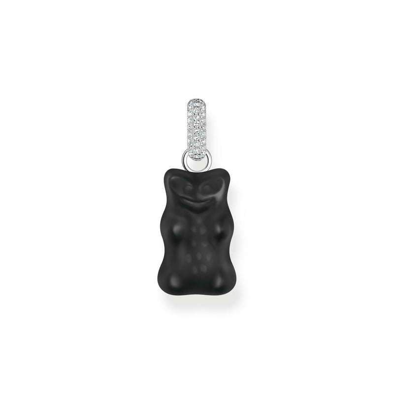 Large pendant with black Goldbear and zirconia | THOMAS SABO Australia