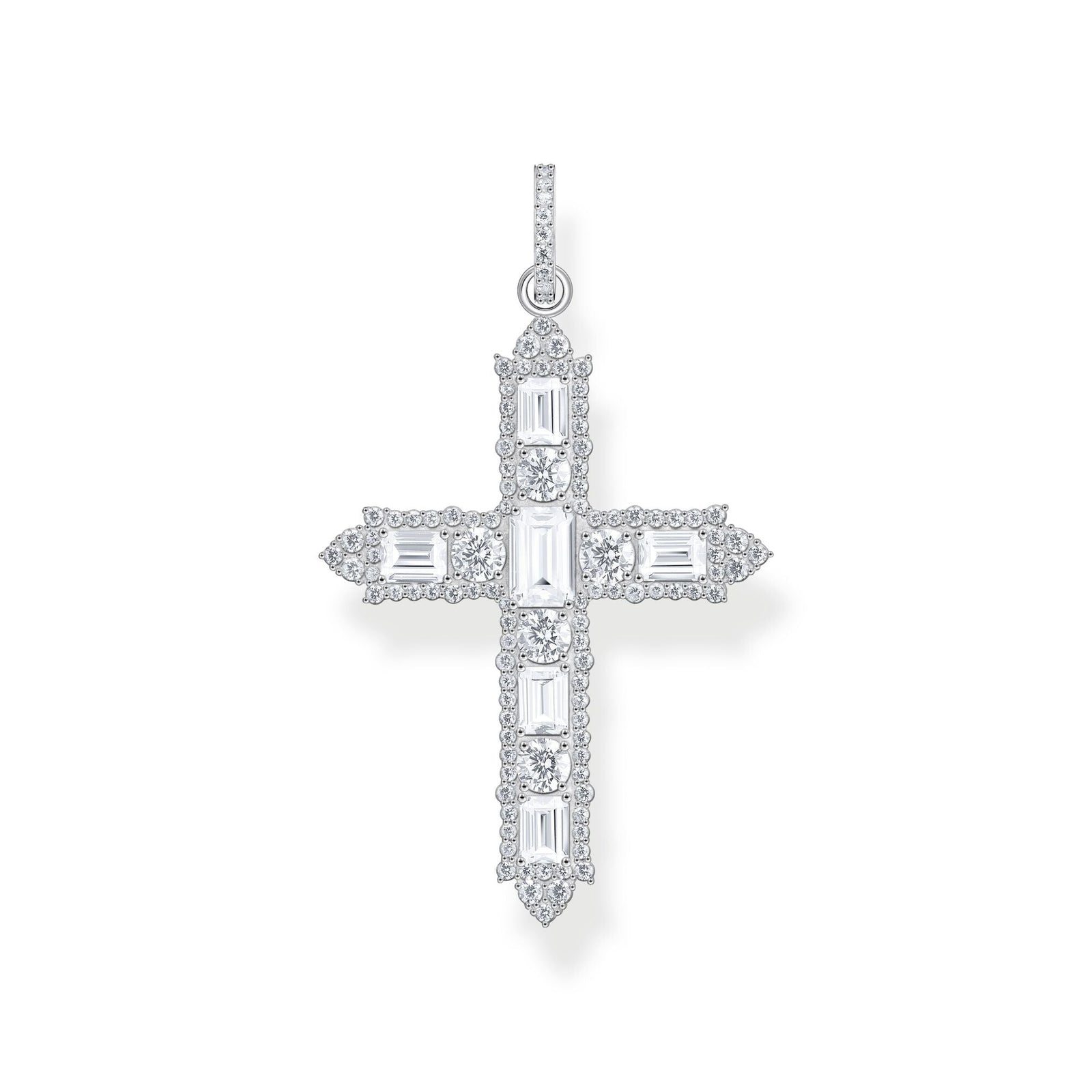 Cross pendant with white zirconia | THOMAS SABO Australia