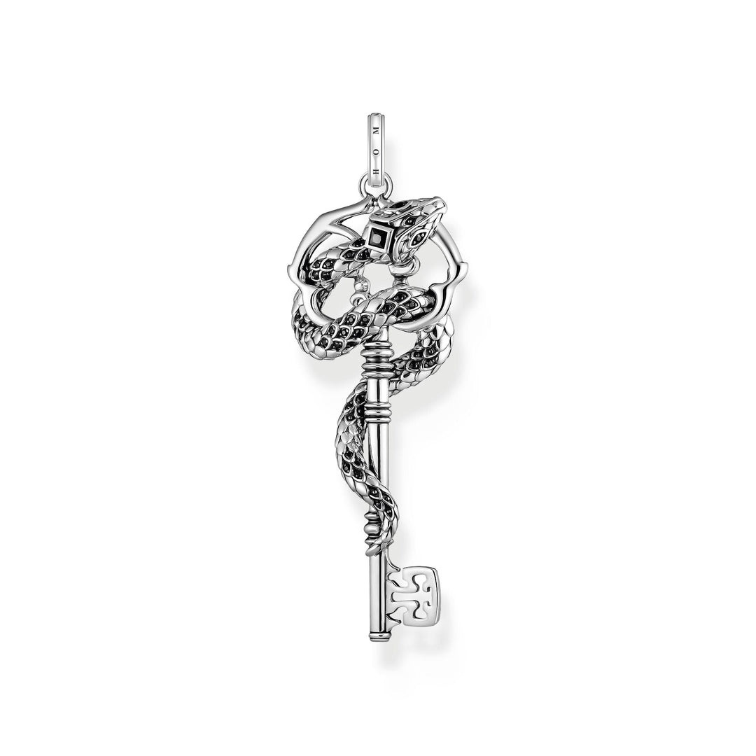 Snake pendant with vintage silver key | THOMAS SABO Australia