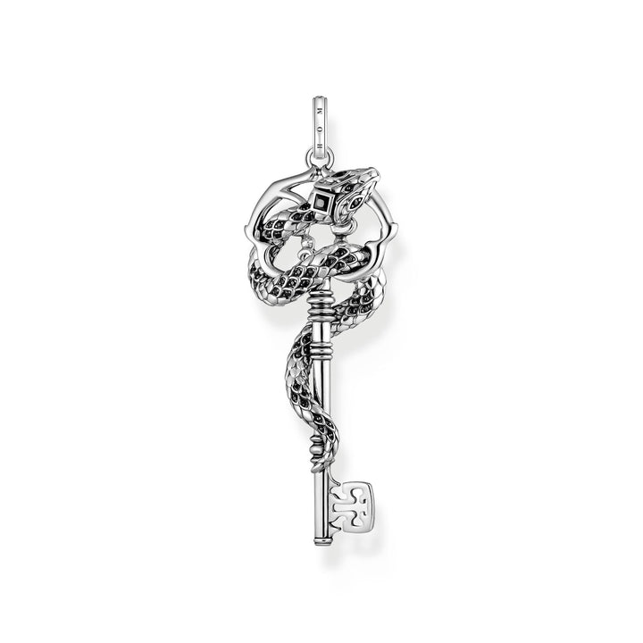 Snake pendant with vintage silver key | THOMAS SABO Australia