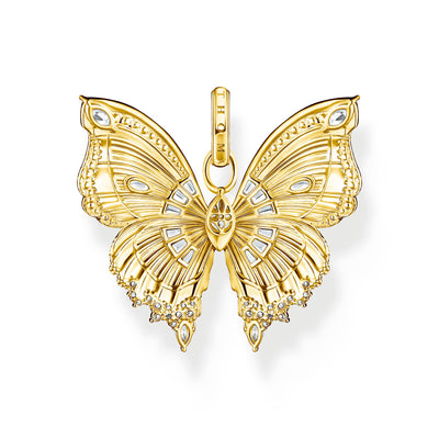 Butterfly Paradise Pendant in Gold