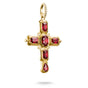 Cross Pendant with Red Zirconia Stones | THOMAS SABO Australia