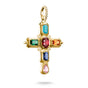 Pendant cross with stones  | THOMAS SABO Australia