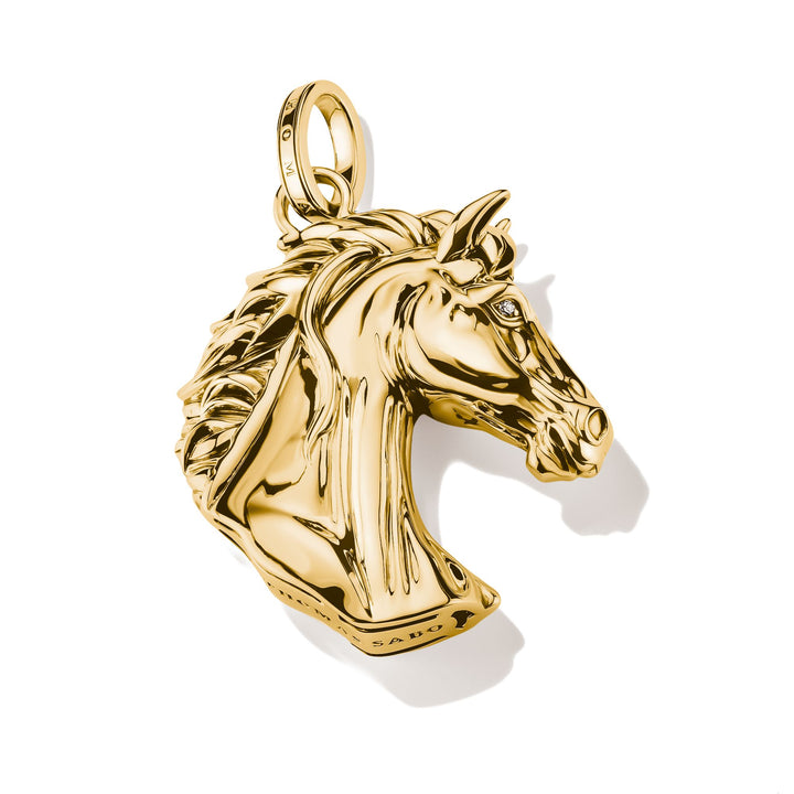 Elyndra Horse Pendant with Zirconia
