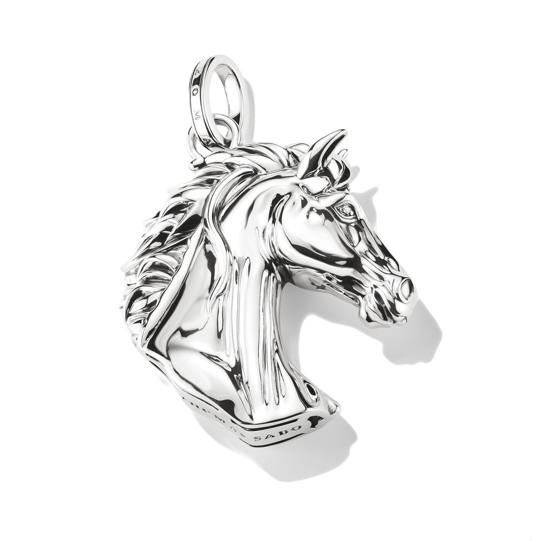 Elyndra Horse Pendant with Zirconia