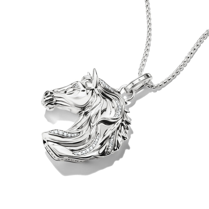Elyndra Horse Pendant with Zirconia