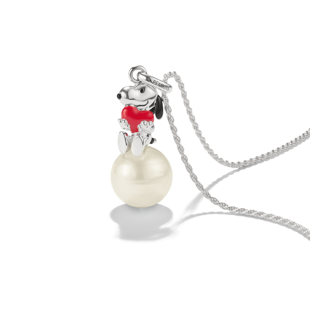 Snoopy Pendant with Heart on Snowball PEANUTS | THOMAS SABO Australia