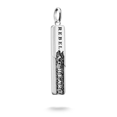 Pendant REBEL AT HEART Lettering Rebel Icons | THOMAS SABO Australia