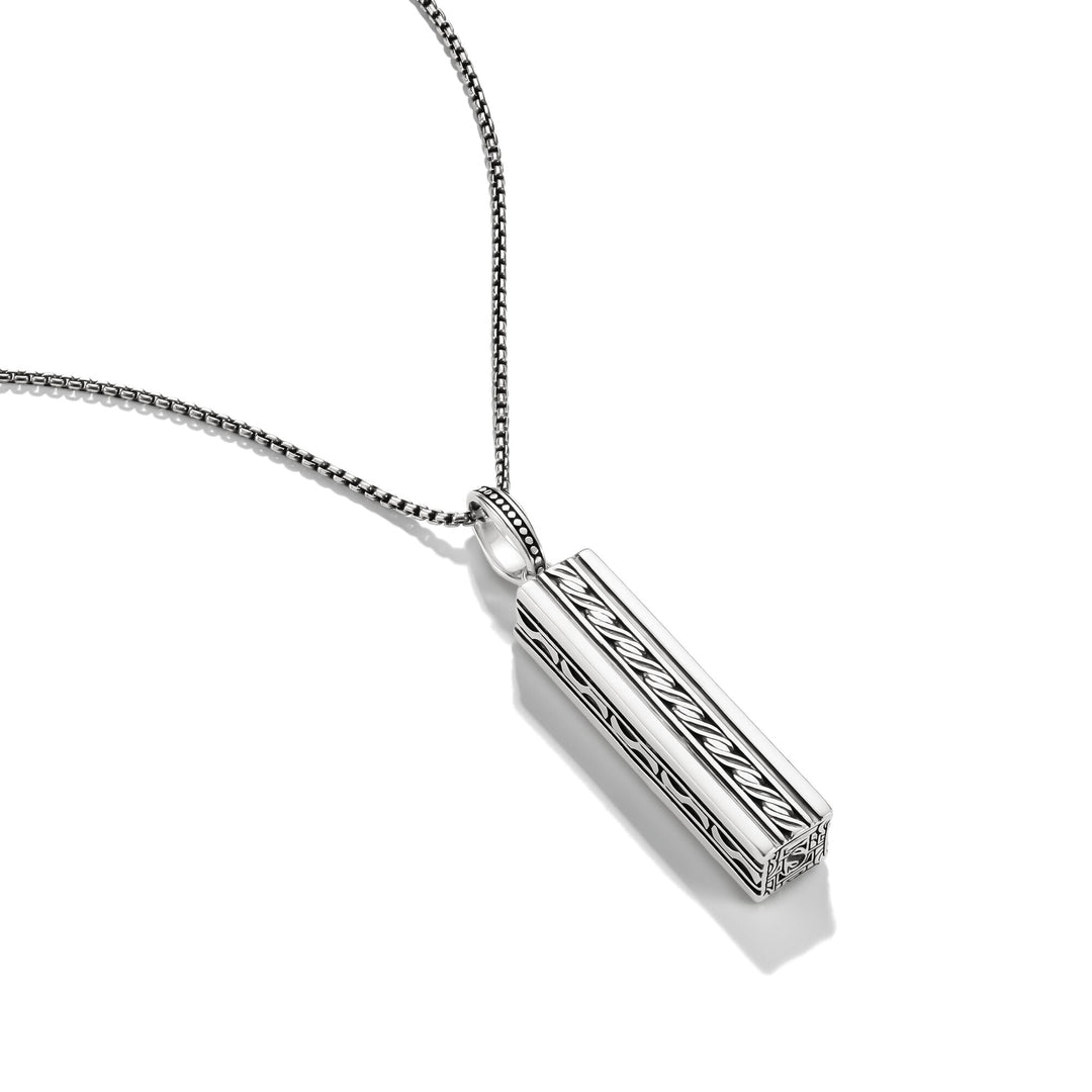 Pendant with Black Zirconia Stones