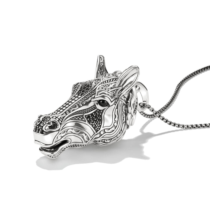 Small Horse Head Pendant Wild Horses