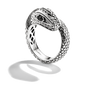 Snake Head ring with black stones | THOMAS SABO Australia