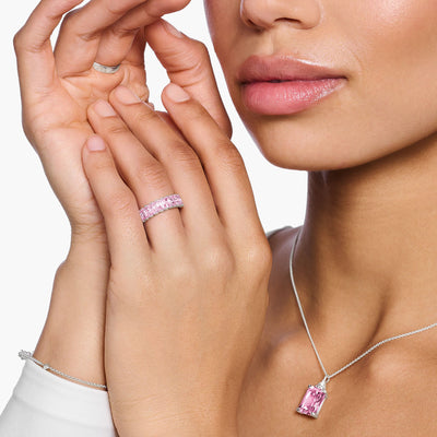 Heritage Pink Necklace and Ring Set | THOMAS SABO Australia