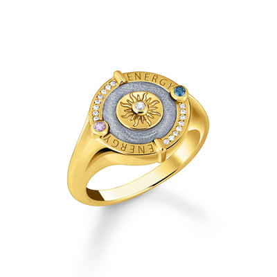 Signet ring with sun | THOMAS SABO Australia