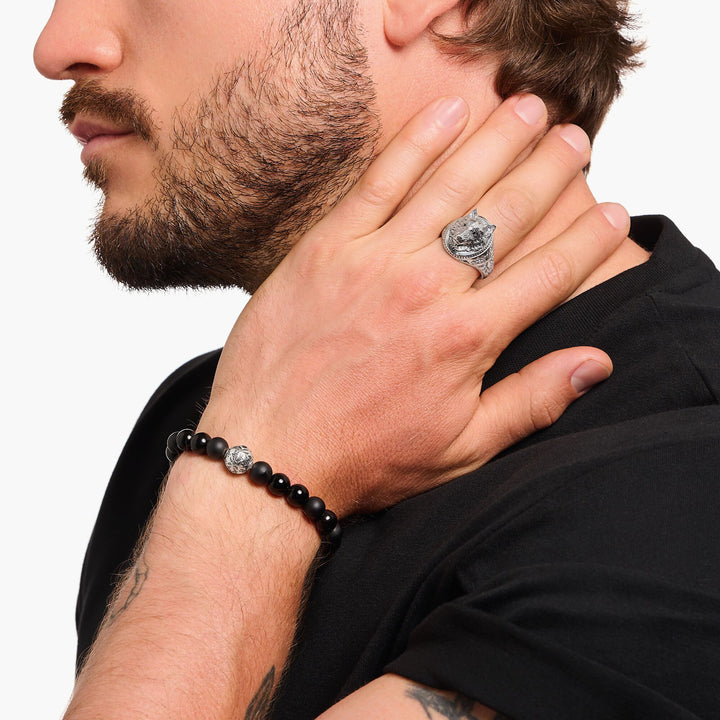 Rebel Wolf signet ring | THOMAS SABO Australia