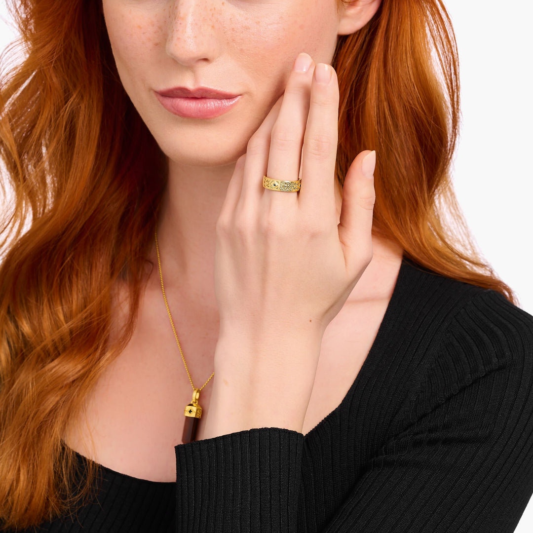 Rebel Wolf Ring | THOMAS SABO Australia