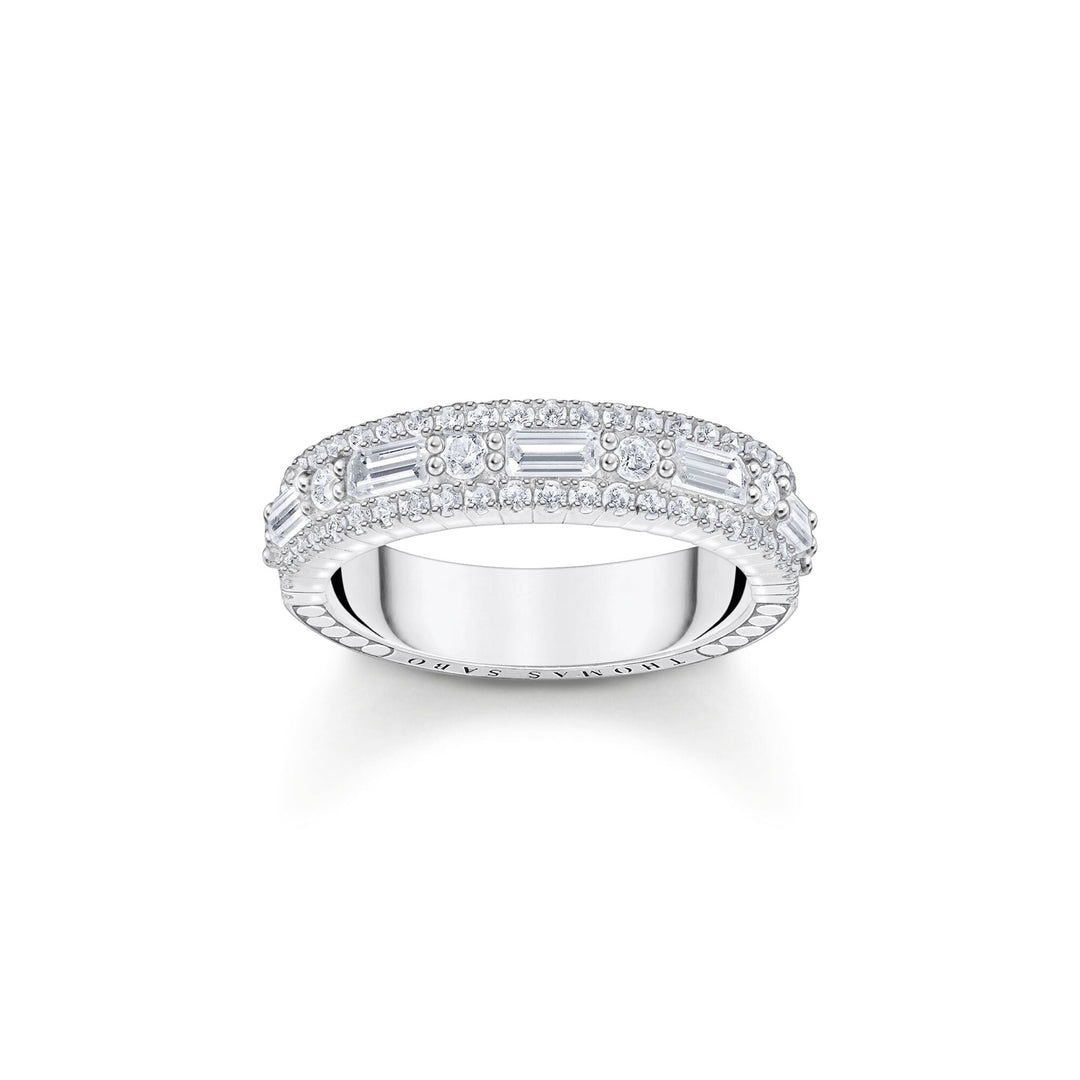 Ring with white stones | THOMAS SABO Australia