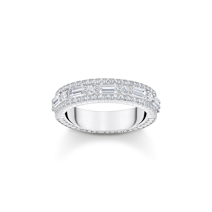 Ring with white stones | THOMAS SABO Australia