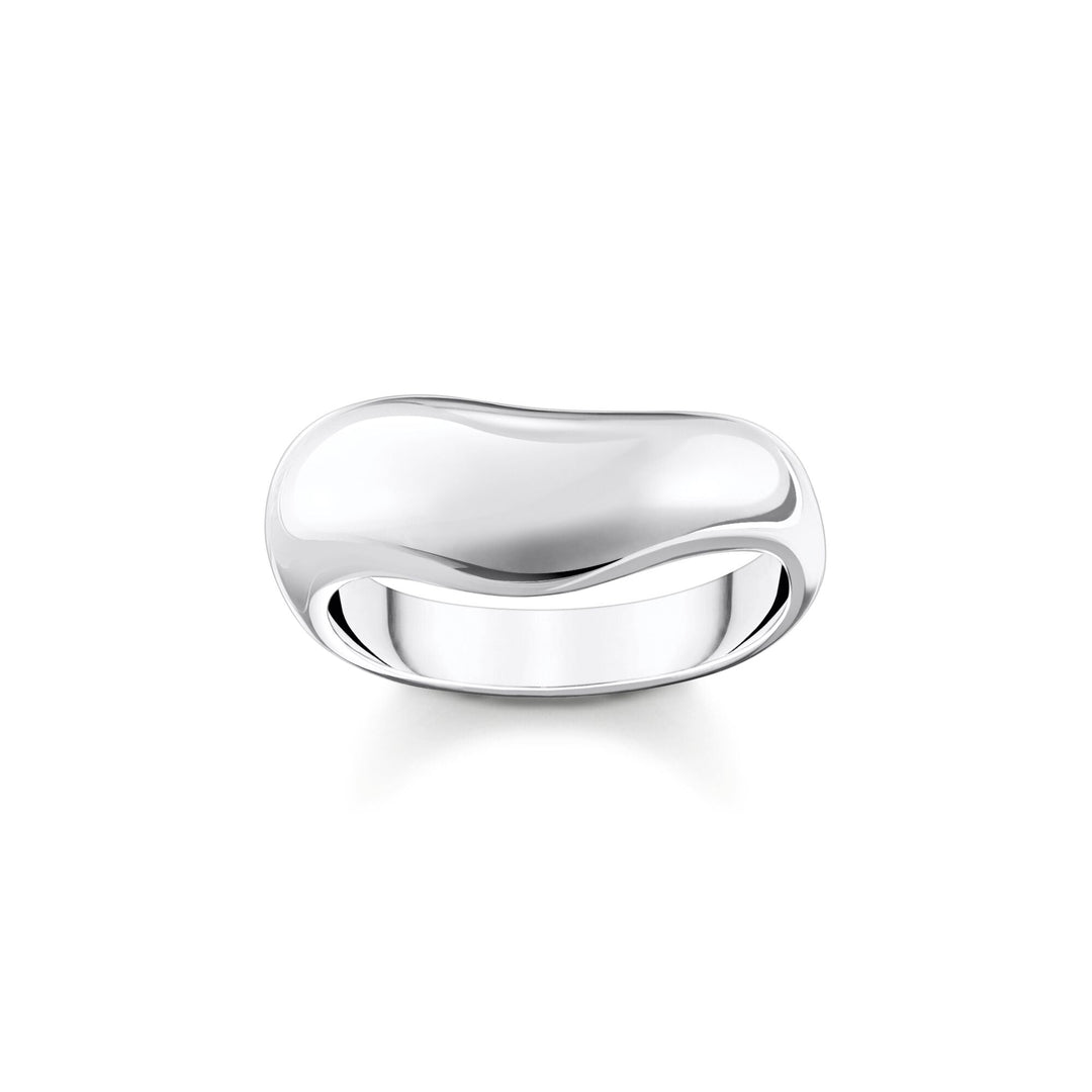 Bold Elegance Silver Necklace and Ring Set
