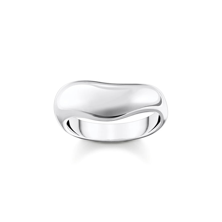 Bold Elegance Silver Necklace and Ring Set