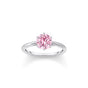 Ring with pink zirconia in brilliant cut | THOMAS SABO Australia