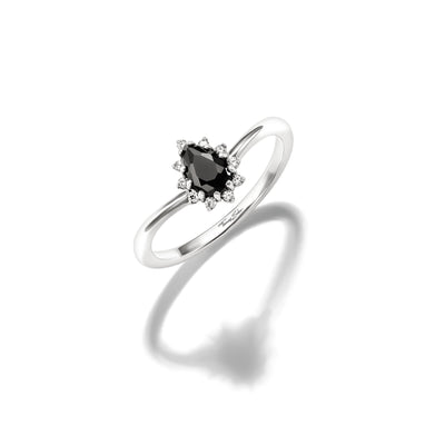 Ring Black Drop Zirconia True Romance | THOMAS SABO Australia