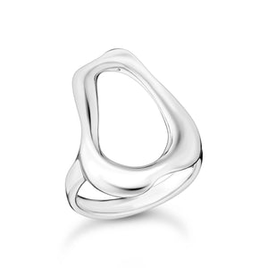 Wavy Silver Ring | THOMAS SABO Australia