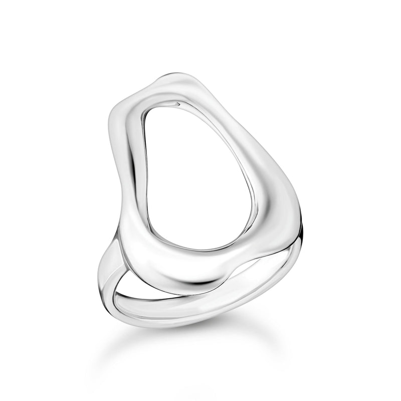 Wavy Silver Ring | THOMAS SABO Australia