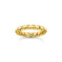 Box chain ring gold-plated | THOMAS SABO Australia
