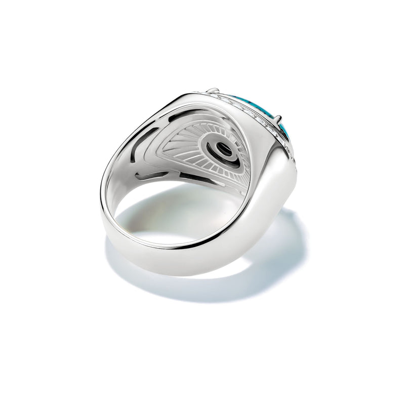 Oval Turquoise Ring | THOMAS SABO Australia