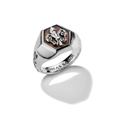 Signet Ring Lily Emblem | THOMAS SABO Australia