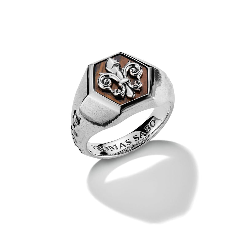 Signet Ring Lily Emblem | THOMAS SABO Australia