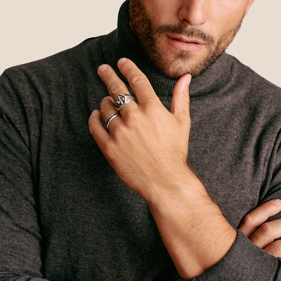 Signet Ring Lily Emblem