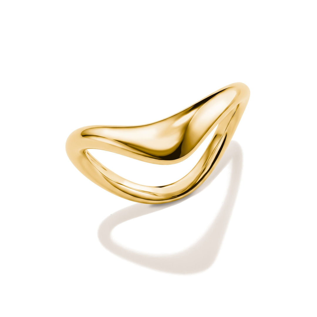 Ring in wave shape | THOMAS SABO Australia
