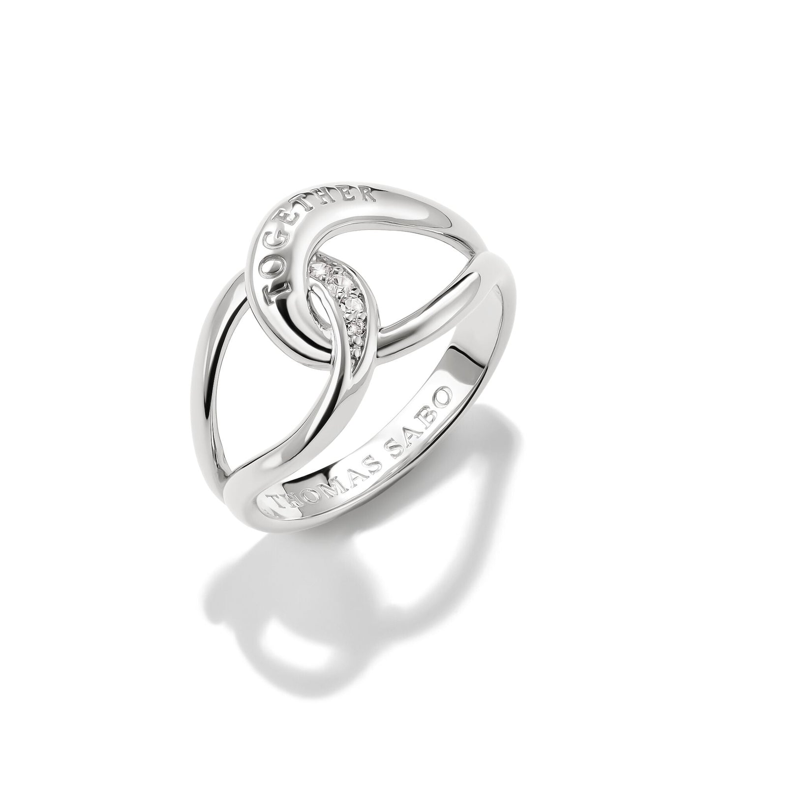 Ring Together with zirconia | THOMAS SABO Australia