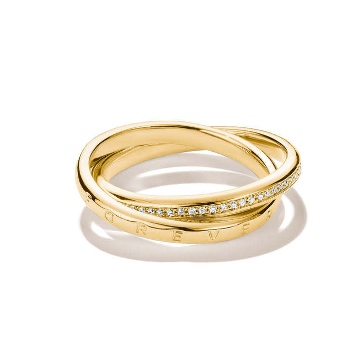 Double ring with zirconia | THOMAS SABO Australia