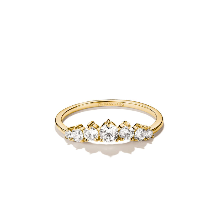 Ring with zirconia