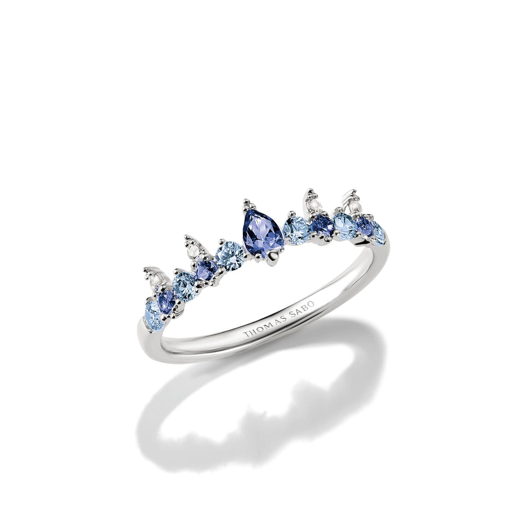 Ring with blue stones | THOMAS SABO Australia