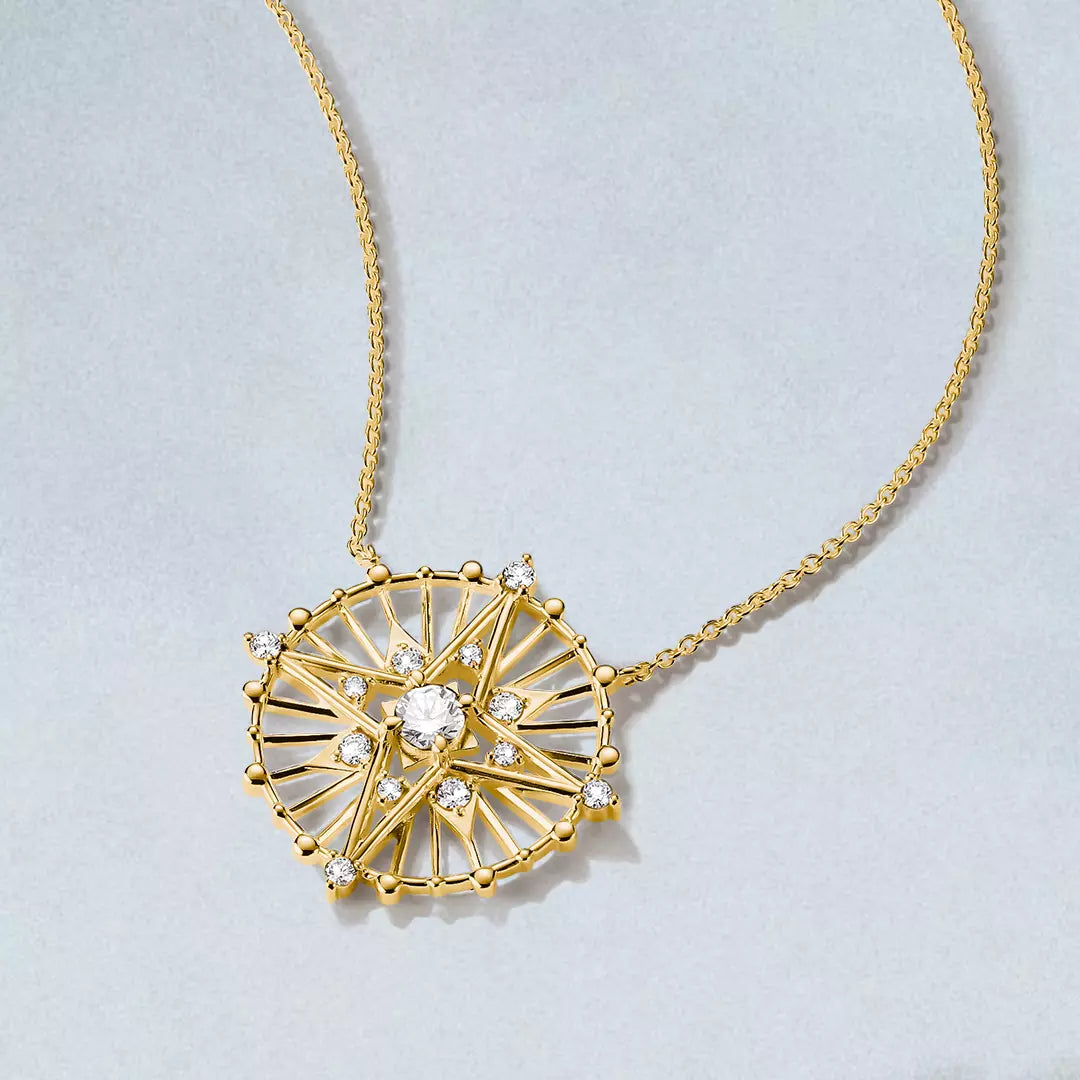 gold necklace