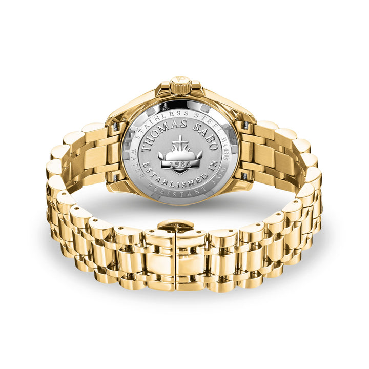 Watch for women Divine Rainbow yellow gold-coloured | THOMAS SABO Australia