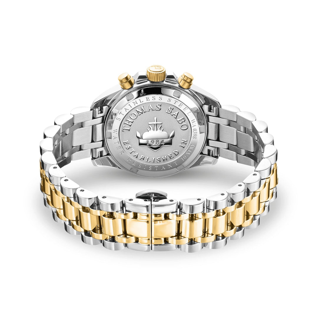 Divine Chrono Watch with dial in black yellow | THOMAS SABO Australia