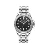 Women's watch Divine Silver with black dial and zirconia stones | THOMAS SABO Australia