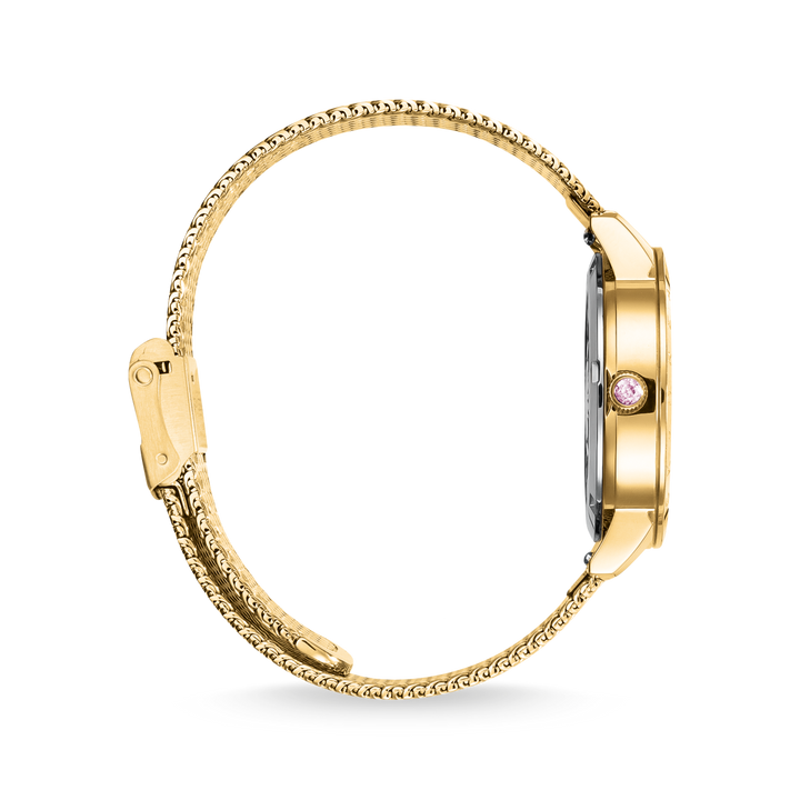 Luminescent Butterfly Watch in Gold
