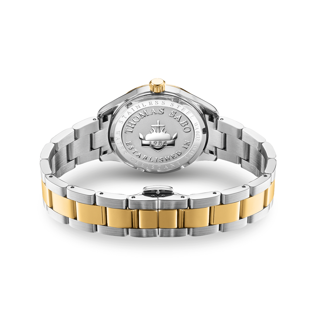 Luminescent Butterfly Bicolour Watch