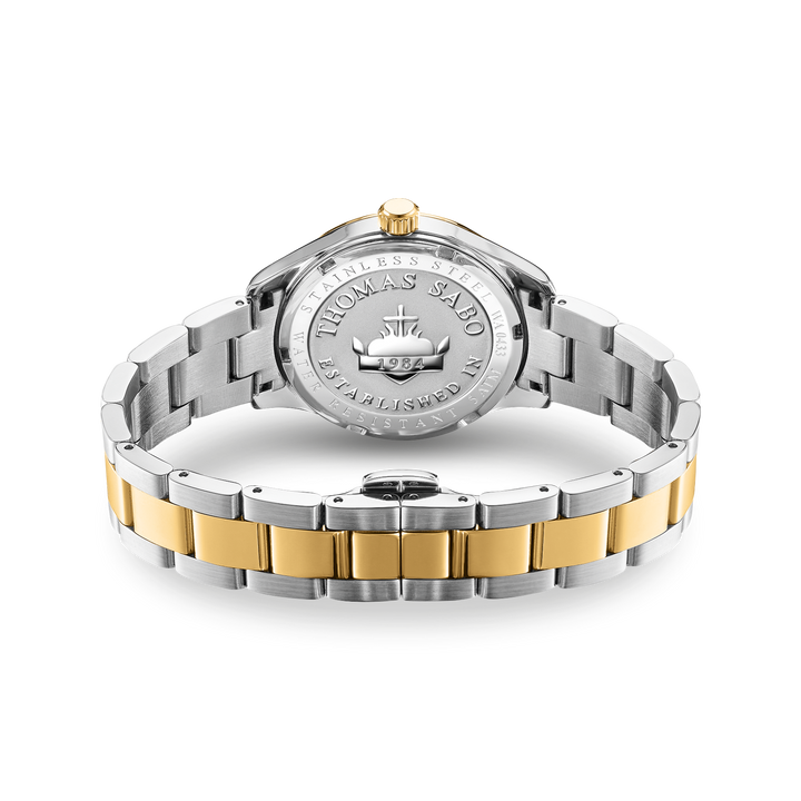 Luminescent Butterfly Bicolour Watch