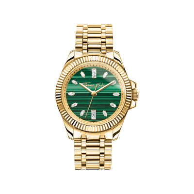 Ladies' watch Divine Jewellery Stone with green malachite | THOMAS SABO Australia