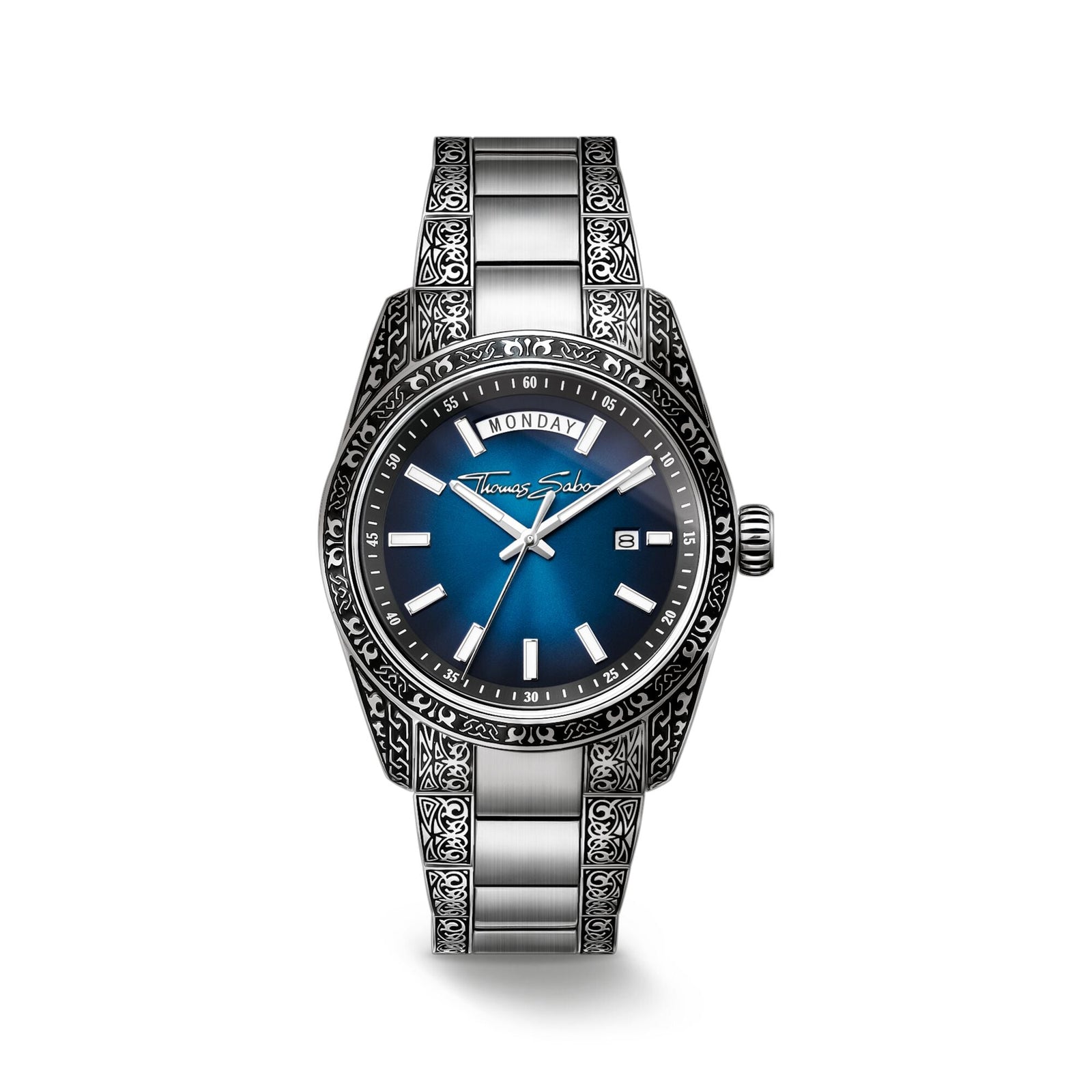 Rebel Revive Watch 40mm Blue | THOMAS SABO Australia