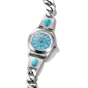 Watch Elyndra with turquoise dial 36 mm