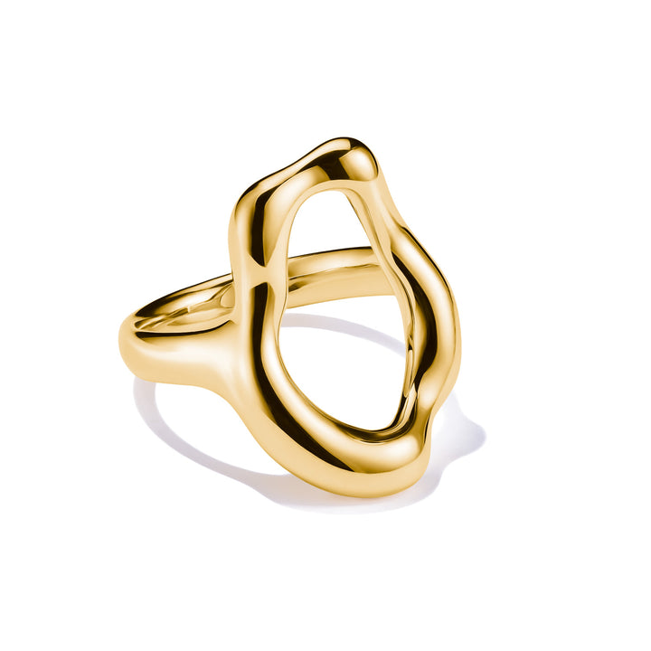 Wavy Gold Ring | THOMAS SABO Australia