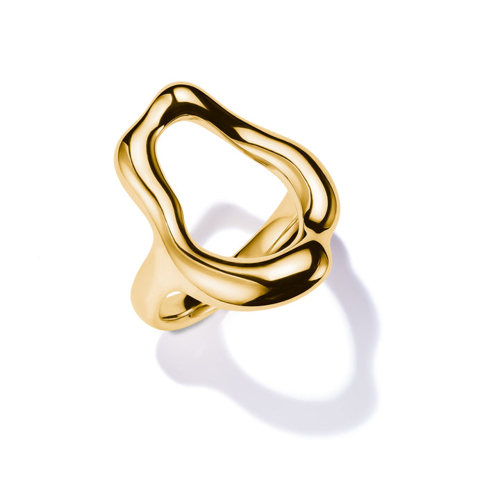 Wavy Gold Ring | THOMAS SABO Australia