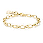 Gold-Tone Stainless Steel Charm Club Bracelet | THOMAS SABO